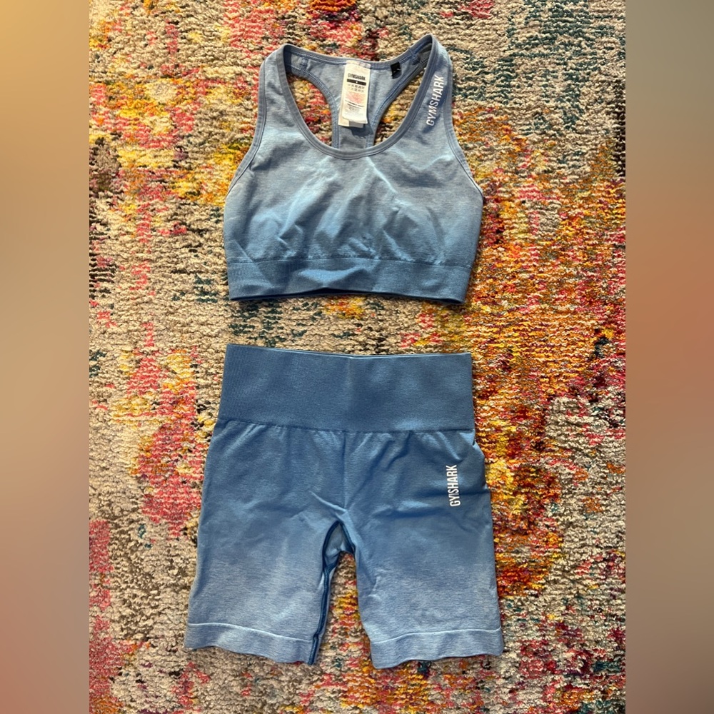 Gymshark Adapt Ombré Seamless Shorts Set